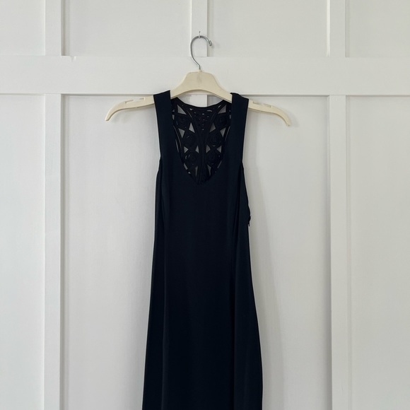 Jessica McClintock Gunne Sax Vintage Dress Open Back Prom Maxi Sz L - Picture 2 of 7